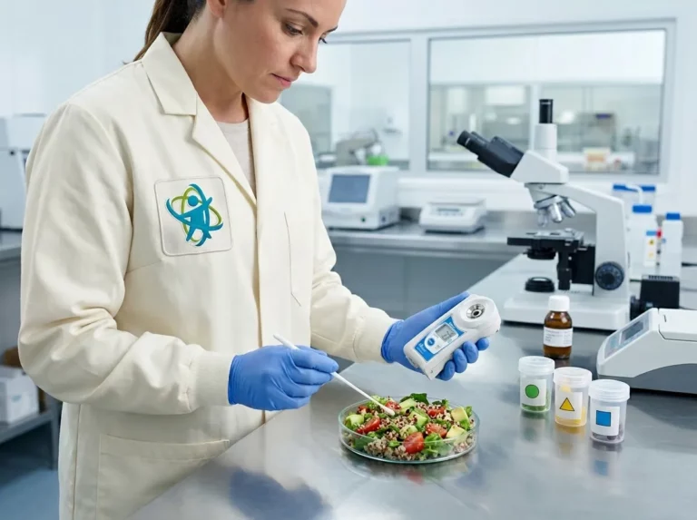 Control técnico de alimentos mediante equipos de análisis nutricional