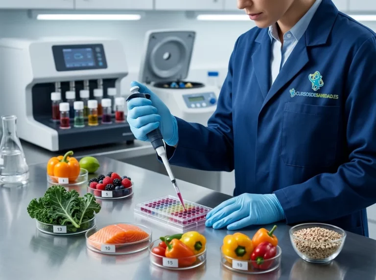 Sistema digital de análisis alimentario en laboratorio de nutrición